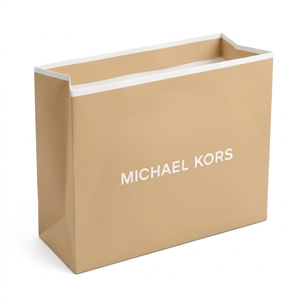 ✨ Michael Kors Slater Medium Logo Backpack Light Cream Gold Chain - NWT✨ - Picture 5 of 5